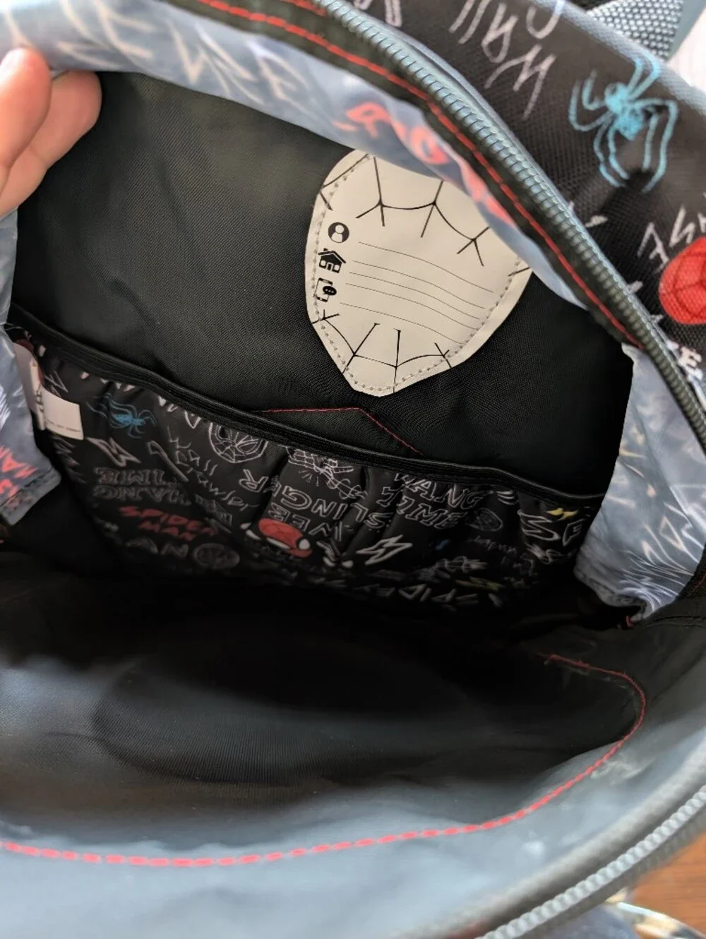 Marvel Kids Spiderman Black & Red Full Size 16